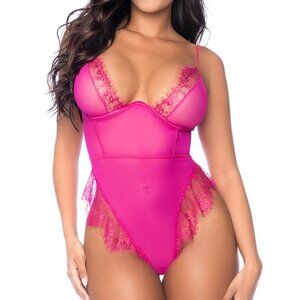 Mapale Pink Mesh Teddy - size S/M